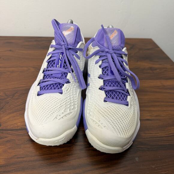 Asics Court FF 3 Novak Tennis Shoes Sneakers Mens 8.5 White Purple 1042A220 main image 8